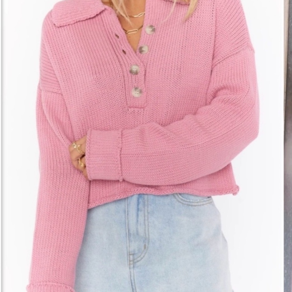 Show Me Your Mumu cropped sweater